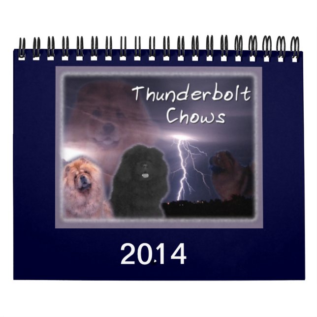 Thunderbolt Chows Calendar (Cover)