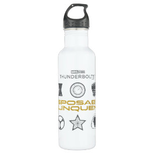 Thunderbolts*   Disposable Delinquents 710 Ml Water Bottle
