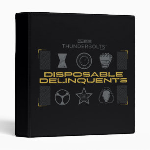 Thunderbolts*   Disposable Delinquents Binder