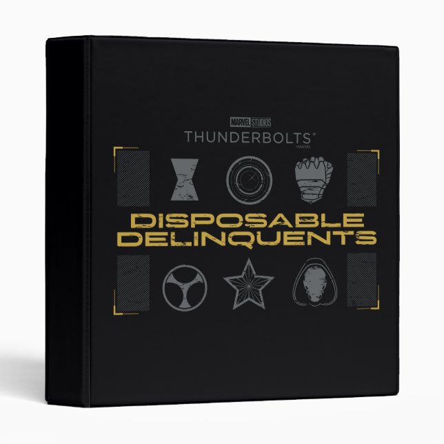 Thunderbolts* | Disposable Delinquents Binder (Front/Spine)