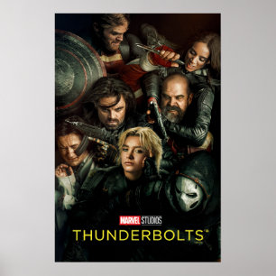 Thunderbolts*   Group Fighting Theatrical Poster