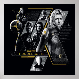 Thunderbolts*   Group Graphic Poster