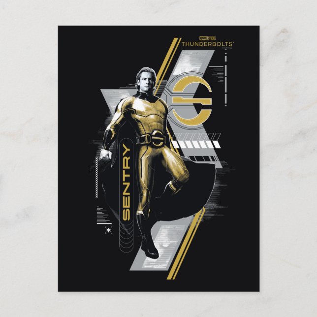 Thunderbolts* | Sentry Character Graphic Postcard (Front)