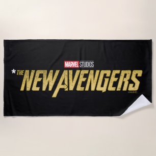 Thunderbolts*   *The New Avengers Logo Beach Towel