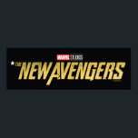 Thunderbolts* | *The New Avengers Logo Poster<br><div class="desc">Official-inspired logo for Marvel Studios' The New Avengers. This high-impact design features a textured gold title card with the iconic asterisk motif. Perfect for fans of the Thunderbolts and the future of the Marvel Cinematic Universe. High-quality graphic suitable for apparel, posters, and custom Marvel gifts.</div>