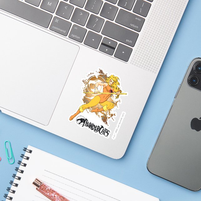 ThunderCats | Cheetara Character Graphic (Laptop w/ iPhone)