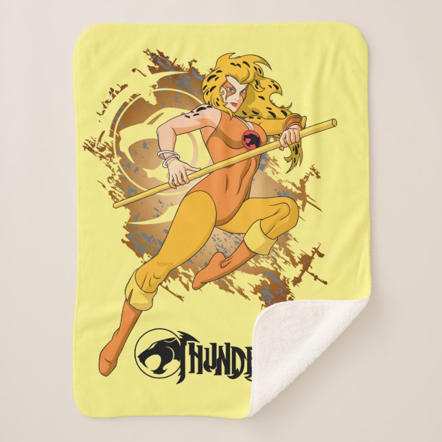 ThunderCats | Cheetara Character Graphic Sherpa Blanket (Front)