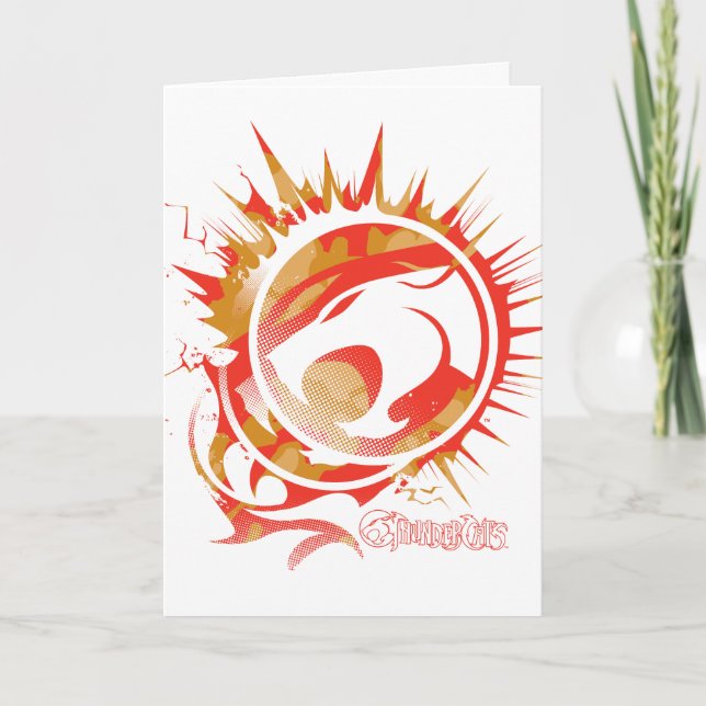 ThunderCats | Explosive Logo Graphic Card (Front)