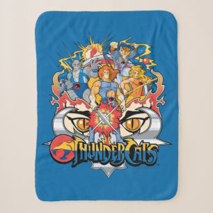 ThunderCats   Firey Group Graphic Sherpa Blanket