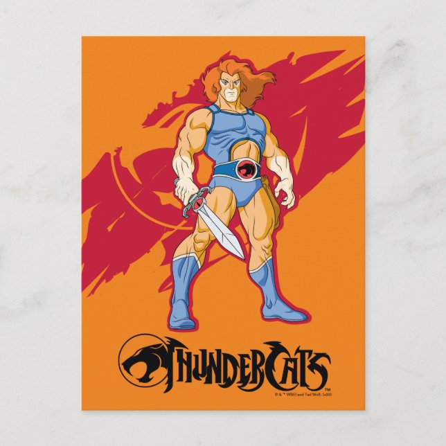 ThunderCats | Lion-O Character Graphic Postcard (Front)
