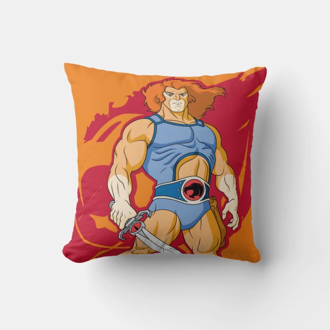 ThunderCats | Lion-O Character Graphic Throw Pillow (Front)