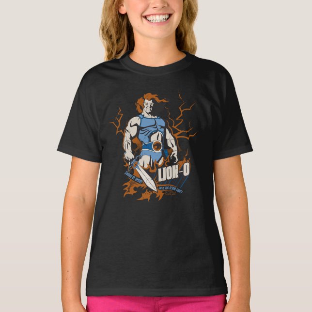 ThunderCats | Lion-O Electric Graphic T-Shirt (Front)