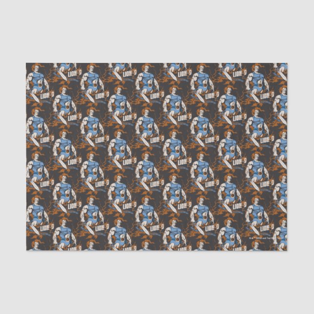 ThunderCats | Lion-O Electric Graphic Tissue Paper (Front)
