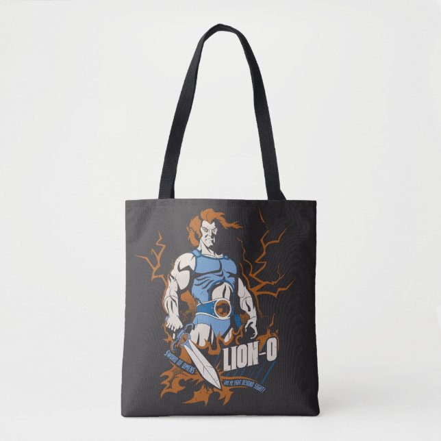 ThunderCats | Lion-O Electric Graphic Tote Bag (Front)