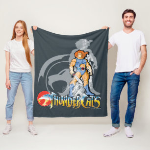 ThunderCats   Lion-O Halfttone Shadow Graphic Fleece Blanket