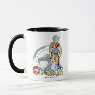 ThunderCats   Lion-O Halfttone Shadow Graphic Mug