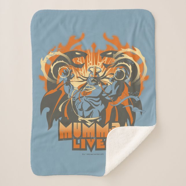 ThunderCats | Mumm-Ra Lives Sherpa Blanket (Front)