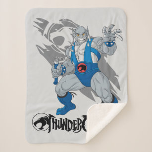 ThunderCats   Panthro Character Graphic Sherpa Blanket