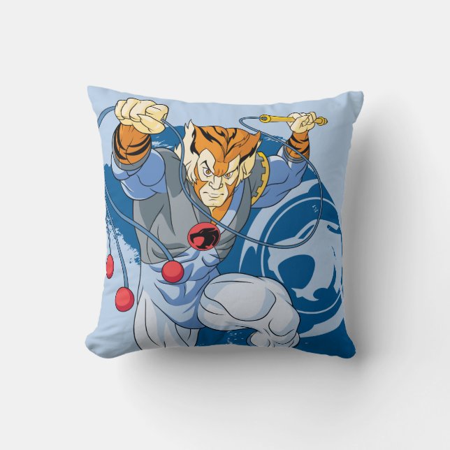 ThunderCats | Tygra Character Graphic Throw Pillow (Front)