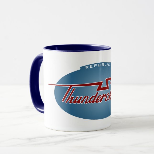 Thunderchief Emblem Coffee Mug (Front Left)