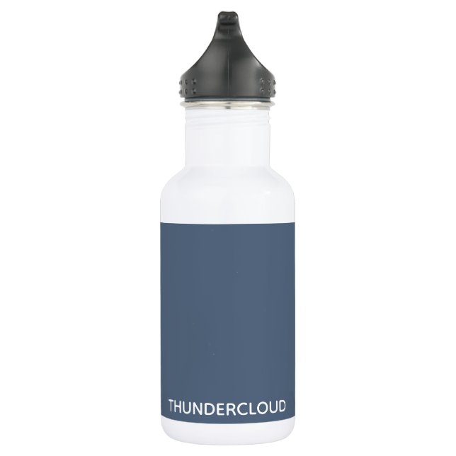 Thundercloud Blue-gray Color Name 532 Ml Water Bottle (Right)