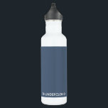 Thundercloud Blue-gray Color Name 710 Ml Water Bottle<br><div class="desc">Blue-gray like thunderous clouds</div>