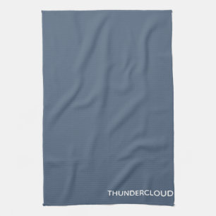 Thundercloud Blue-grey Colour Name Kitchen Towel