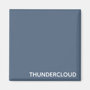 Thundercloud Blue-grey Colour Name Magnet