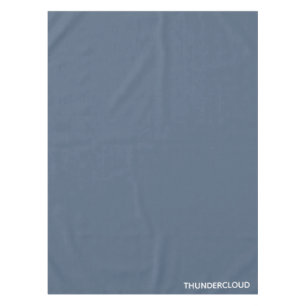 Thundercloud Blue-grey Colour Name Tablecloth