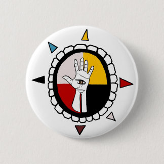 Thunderers Hand 2 Inch Round Button