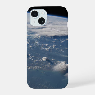 Thunderhead Anvils Of Earth Onto Southern Borneo. iPhone 15 Case