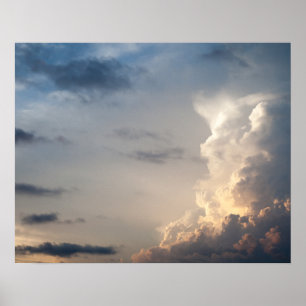 Thunderhead Cloud Heaven Sky Storm Clouds Poster