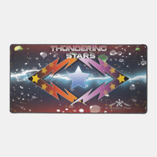 Thundering Stars Desk Mat