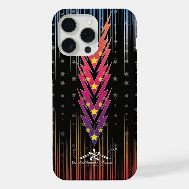 Thundering Stars iPhone Case (Back)
