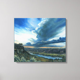 “Thunderstorm” Stretched Canvass Canvas Print