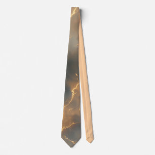 Thunderstorm Tie/Krawatte mit Blitzd Tie