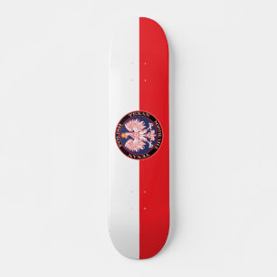 Thurber Round Polish Texan Skateboard