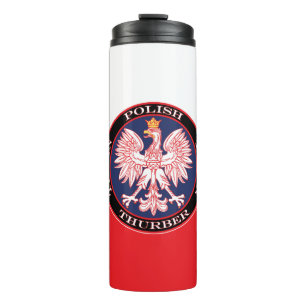 Thurber Round Polish Texan Thermal Tumbler