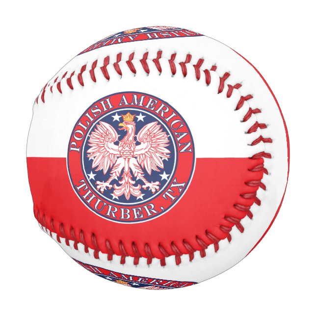 Thurber Texas Polish American Eagle Baseball (Front Right)
