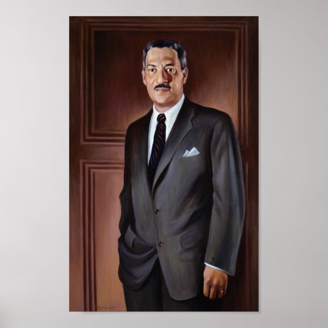 Thurgood Marshall Painting - Betsy Graves Reyneau Poster (Front)
