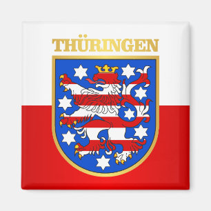 Thuringen (Thuringia) COA Magnet
