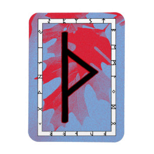 Thurisaz Rune Magnet – Defence!