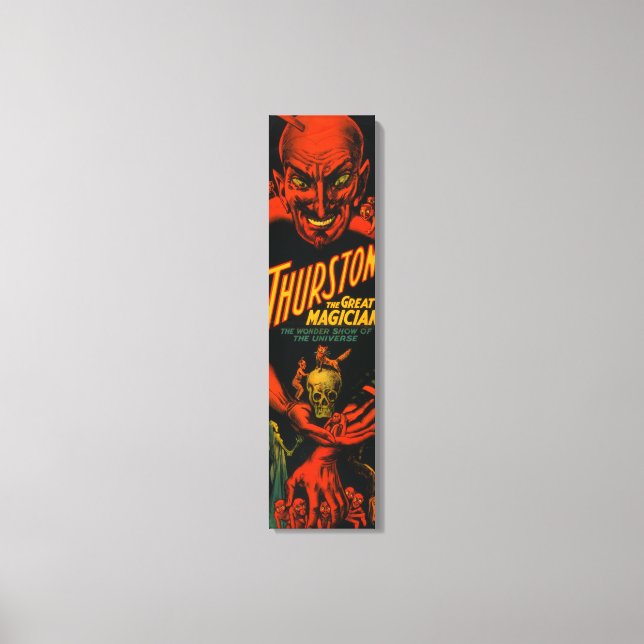 Thurston "Great Magician Show of the Universe" Canvas Print (Front)