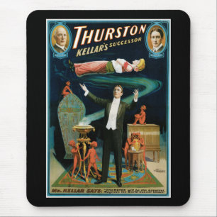 Thurston, Kellers Successor vintage Magician Mouse Pad