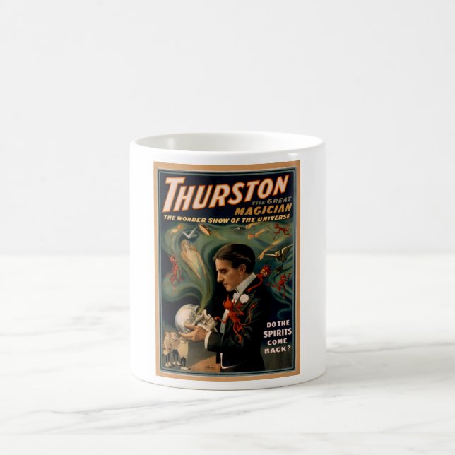 Thurston la tasse de café de magicien (Centre)