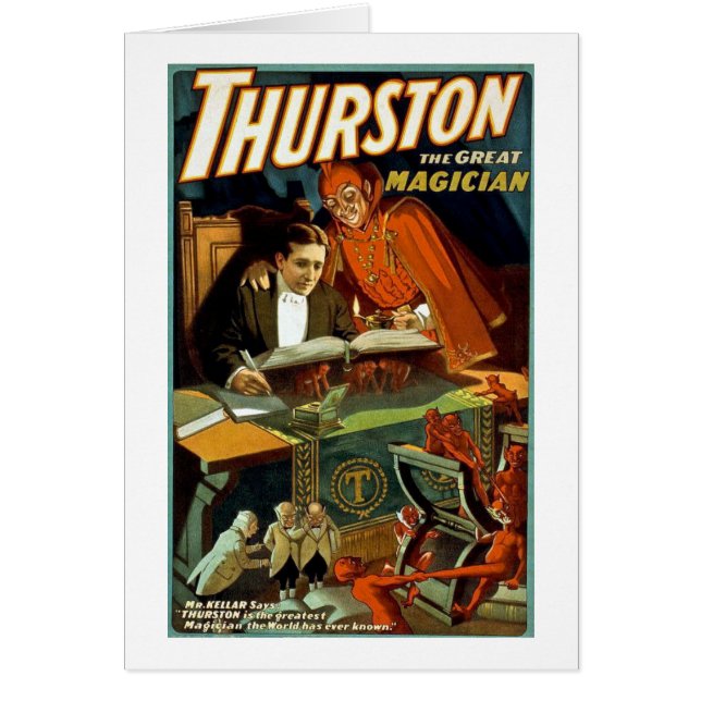 Thurston le grand magicien - cru (Devant)
