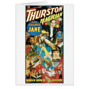 Thurston Magician & Jane ~ Vintage Magic Act