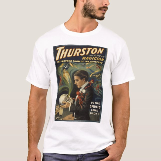 Thurston the Great - Do the Spirits Come Back? T-Shirt (Front)