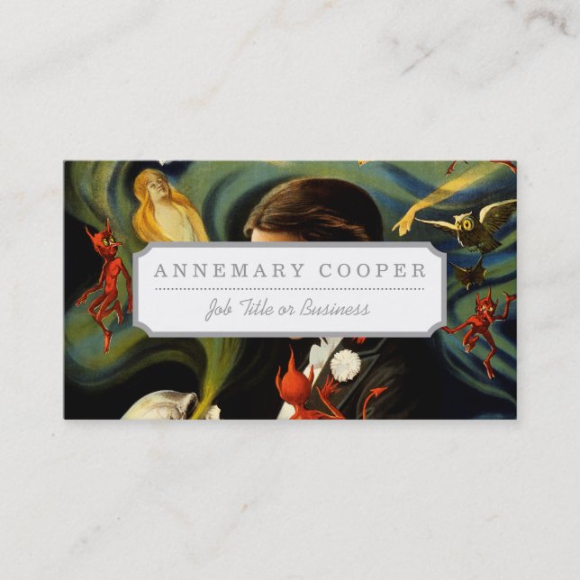 Thurston the Great Magician Business Card (Front)