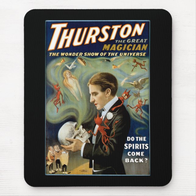 Thurston ~ The Great Magician Mouse Pad (Front)